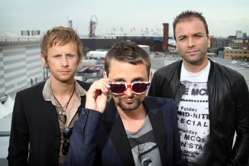 Muse visit Main Press Centre for one month to go