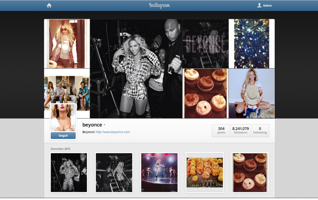 Ao invés do caminho tradicional, Beyoncé escolheu as mídias sociais para o lançamento de seu novo álbum.