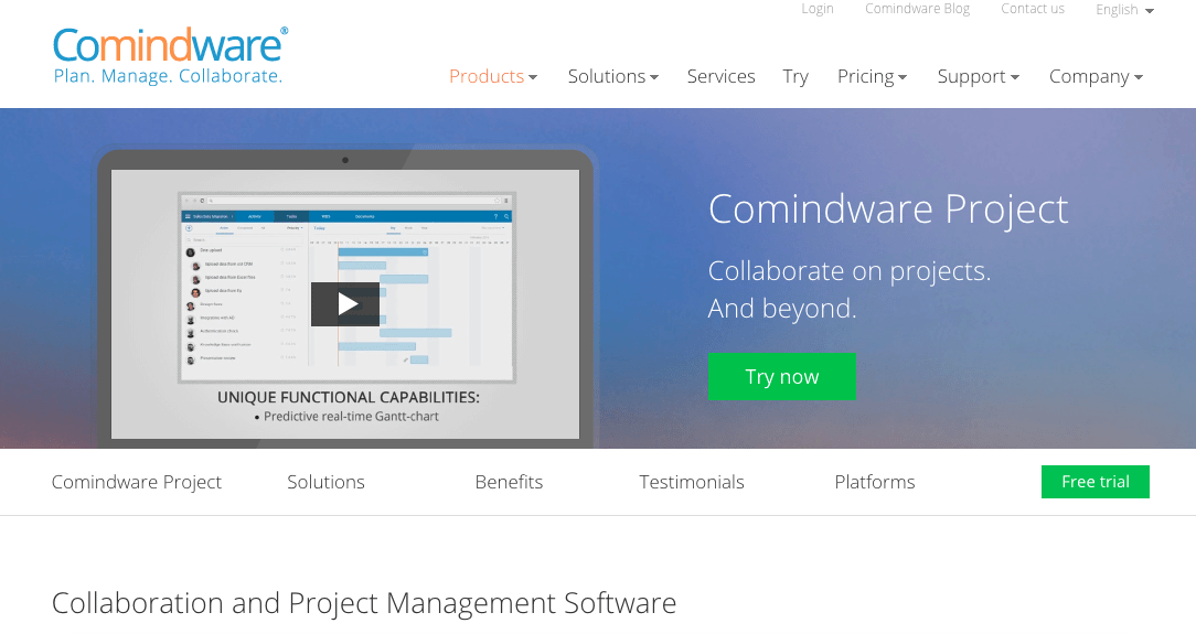O Comindware é uma das melhores ferramentas de gestão de projetos e colaboração.