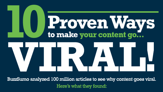 Qual a melhor maneira de tornar o seu conteúdo viral?